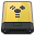 Yellow Firewire Icon 32x32 png